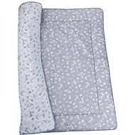 Bomimi Playing double-sided blanket Forest animals grey - Play Mat