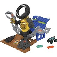 Hot Wheels Monster Trucks Mega-Wrex versus Crushzilla v aréně - Hot Wheels