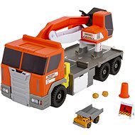Matchbox Stavební náklaďák s bagrem a doplňky - Toy Car