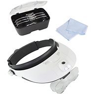 Lightcraft headband with magnifying glass and LED light - Model Making Accessories