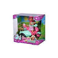 Simba Evi Love oldalkocsis robogóval - Játékbaba