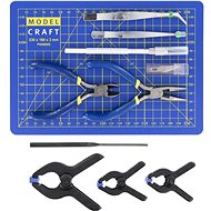 Modelcraft tools with cutting mat - set of 15 - Model Making Accessories