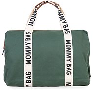 CHILDHOME Mommy Bag Canvas Green - Changing Bag