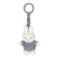 Hanging rabbit Miffy Fluffy Blue - Pushchair Toy