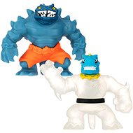 Goo Jit Zu Glow Shifters versus balení Tyro Vs Rockjaw - Figure