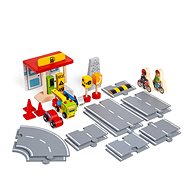 Bigjigs Dřevěná sada silnice - Rail Set Accessory