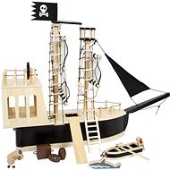 Small Foot Pirate Ship - Wooden Model