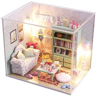 Two children Miniature house Family hall - Craft for Kids