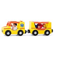 Woody Ambulance 4 pcs - Rail Set Accessory