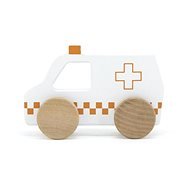 Tryco Dřevěné autíčko sanitka - Toy Car