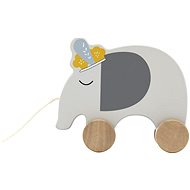 Tryco Elephant on a string - Push and Pull Toy