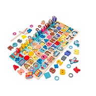 Two kids Multifunctional board 6in1 - Puzzle