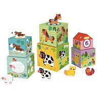 Blocks with animals Farm - Puzzle