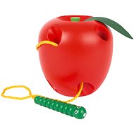 Small Foot Stringing Game - Apple - Lacing Playset