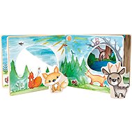 Small Foot Wooden Picture Book - Interactive Game - 