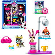 Littlest Pet Shop S3 Disco 3-piece set - Figure and Accessory Set