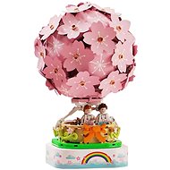 Cherry Blossoms Hot Air Balloon Building Block - Building Set