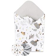 COSING SLEEPLEASE - Forest friends brown - Swaddle Blanket