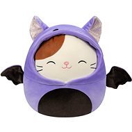 Squishmallows Kočka v kostýmu netopýra Cam - Soft Toy