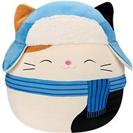 Squishmallows Kočka s šálou a beranicí Cam - Soft Toy