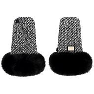 Bjällra of Sweden Rukavice Black Tweed Premium Collection - Pushchair Gloves