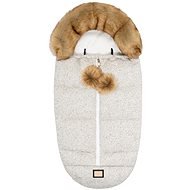 Bjällra of Sweden Fusak Grey Tweed Premium Collection - Stroller Footmuff