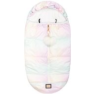 Bjällra of Sweden Lightweight Rainbow fleece - Stroller Footmuff