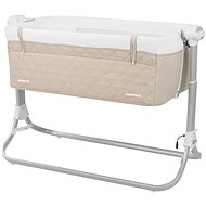 KikkaBoo Postýlka přístavná elektrická Sway Me Beige - Cot