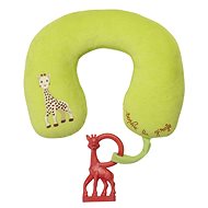Vulli Polštářek žirafa Sophie s vanilkovým kousátkem - Travel Pillow