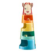 Vulli Obří věž žirafy Sophie - Stacking Pyramid