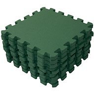 BabyDan játszószőnyeg Dark Green - Habszivacs puzzle