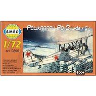 Směr Model dvouplošníku - Polikarpov Po-2 Lyže - Plastic Model