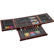 SMT Creatoys Art box kreativní sada na malování v dřevěném kufříku 103 ks - Art Supplies