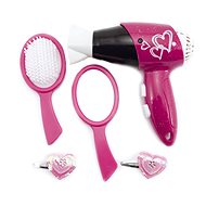 Teddies Little hairdresser with hairdryer and accessories - Game Set