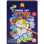 Tiger Tribe Pencil Art Blend and Shade - Colouring Book