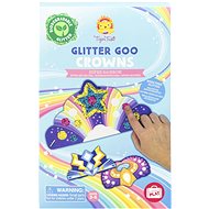 Tiger Tribe Glitter Goo Crowns Super Rainbow - Craft for Kids
