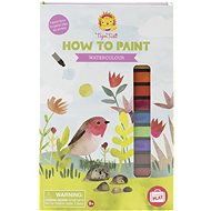 Tiger Tribe How to Paint Watercolour - Creative Kit