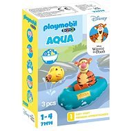 Playmobil 1.2.3 & Disney: Tigrova jazda na nafukovacom člne - Hračka do vody