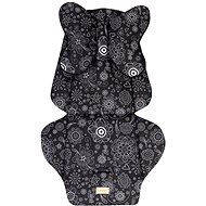 Bomimi Arabeskam Black Minky - Stroller liner