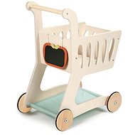 Tender Leaf Wooden Shopping Cart Shopping Cart - Toy Shopping Cart