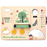 Tender Leaf Wooden Educational Weather Watch Panel - Didactic Toy