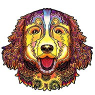 Eureka Bernese Mountain Dog - Wooden Puzzle