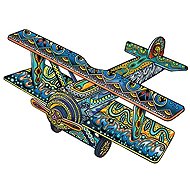 Eureka Biplane - Wooden Puzzle