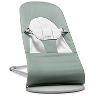 Babybjörn Balance Soft Light Sage/Grey Cotton Jersey, světlá konstrukce - Baby Rocker