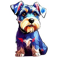 Eureka Schnauzer - Fa puzzle