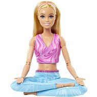 Barbie V pohybu - Blondýnka v modrých legínách - Doll