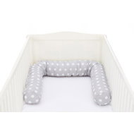 FILLIKID Roller Jersey dots grey - Crib Bumper