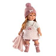 Llorens 53539 Nicole - realistická panenka s měkkým látkovým tělem - 35 cm - Doll
