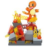 Mega Pokémon Kaland - Tűz típusú Charmander - Építőjáték
