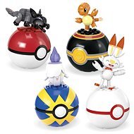 Mega Pokémon Trenérský tým s ohnivým typem - Building Set